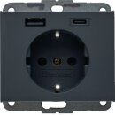 Berker 48147006 Steckdose SCHUKO/USB AC 20W PD Kx...