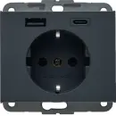 Berker 48147006 Steckdose SCHUKO/USB AC 20W PD Kx...