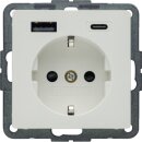 Berker 48146089 Steckdose SCHUKO/USB AC 20W PD Qx...