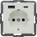 Berker 48146089 Steckdose SCHUKO/USB AC 20W PD Qx...