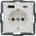 Berker 48146089 Steckdose SCHUKO/USB AC 20W PD Qx Polarweiß samt