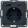 Berker 48146086 Steckdose SCHUKO/USB AC 20W PD Qx ant samt