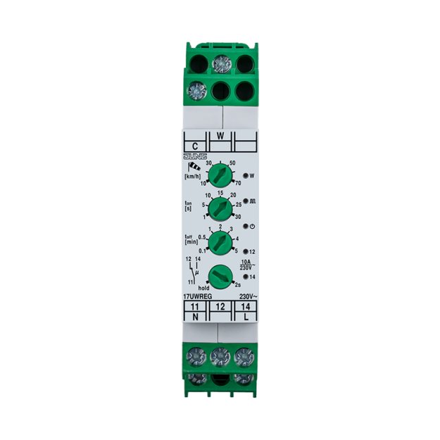 Jung 17UWREG Umsetzer Wind  230 V REG