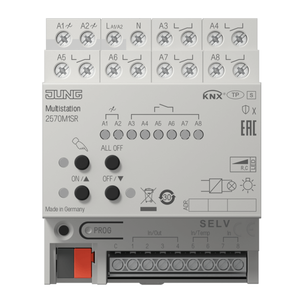 Jung 2570M1SR Multistation Compact
