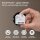 JUNG HOME Puck Binäreingang 2fach 230 V BTPB2U – für Taster & Sensoren, Bluetooth Mesh, 2 Eingänge