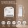 JUNG HOME Puck Binäreingang 2fach 230 V BTPB2U – für Taster & Sensoren, Bluetooth Mesh, 2 Eingänge
