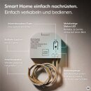 JUNG HOME Puck Binäreingang 2fach Batterie BTPB2UB – für Taster, Schalter & Sensoren, Bluetooth Mesh, 2 Eingänge