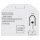 JUNG HOME BTPB2UB Puck Binäreingang 2fach Batterie Bluetooth Mesh – Unterputz Binäreingangsmodul