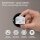 JUNG HOME Puck Binäreingang 2fach Batterie BTPB2UB – für Taster, Schalter & Sensoren, Bluetooth Mesh, 2 Eingänge