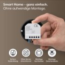 JUNG HOME Puck Dimmer 1fach BTPD1B2U – für dimmbare Beleuchtung, LED-Universal-Dimmer, Bluetooth Mesh, 2 Binäreingänge