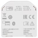 JUNG HOME Puck Dimmer 1fach BTPD1B2U – für dimmbare Beleuchtung, LED-Universal-Dimmer, Bluetooth Mesh, 2 Binäreingänge
