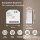 JUNG HOME Puck Dimmer 1fach BTPD1B2U – für dimmbare Beleuchtung, LED-Universal-Dimmer, Bluetooth Mesh, 2 Binäreingänge