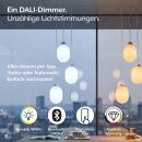 JUNG HOME BTPDSTEB2U Puck Power DALI-2 Steuergerät Tunable White – DALI Dimmer mit 2 Binäreingängen Bluetooth