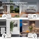 JUNG HOME Puck Jalousieaktor 1fach BTPJ1B2U – für Rollläden, Jalousien & Markisen, Bluetooth Mesh, 2 Binäreingänge