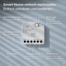 JUNG HOME Puck Jalousieaktor 1fach BTPJ1B2U – für Rollläden, Jalousien & Markisen, Bluetooth Mesh, 2 Binäreingänge