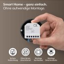 JUNG HOME Puck Schaltaktor 2fach BTPS2B2U – für 2 Beleuchtungen & elektrische Verbraucher, Bluetooth Mesh, 2 Schaltkanäle, 2 Binäreingänge