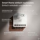 JUNG HOME Puck Schaltaktor 2fach BTPS2B2U – für 2 Beleuchtungen & elektrische Verbraucher, Bluetooth Mesh, 2 Schaltkanäle, 2 Binäreingänge