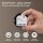 JUNG HOME Puck Schaltaktor 2fach BTPS2B2U – für 2 Beleuchtungen & elektrische Verbraucher, Bluetooth Mesh, 2 Schaltkanäle, 2 Binäreingänge