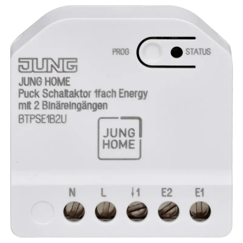 JUNG HOME Puck Schaltaktor Energy für Ventilator und Gerätesteuerung