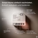 JUNG HOME Puck Schaltaktor Energy 1fach BTPSE1B2U – für Beleuchtung & elektrische Verbraucher, Energiemessung, Bluetooth Mesh, 2 Binäreingänge