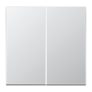 Jung MATAL2995-L Matter Taster 2fach batterieversorgt