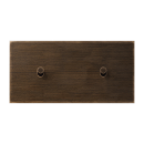 Jung ME12-200ATK26 Abdeckung 2fach waagerecht mit 1+1...