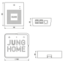 Jung SV-S2-BTSGW SV-Server-Set JUNG HOME Gateway