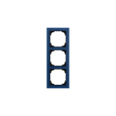 Busch-Jaeger 1723-4028-101 Abdeckrahmen 3-fach Blauglas...