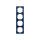 Busch-Jaeger 1724-4028-101 Abdeckrahmen 4-fach Blauglas  Busch-art linear® 2CKA001754A4935