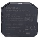 Busch-Jaeger 62821 U-WL Schaltaktor 2-fach UP WL...