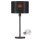 SLV Set Tischleuchte FENDA 155780 Leuchtenfuß FENDA TL-2 schwarz 1005303 A60 E27 LED Leuchtmittel Transparent 7,5W 2700K CRI90 320° 10,5cm 155592 Schirm FENDA D300/H200 Schwarz/Kupfer