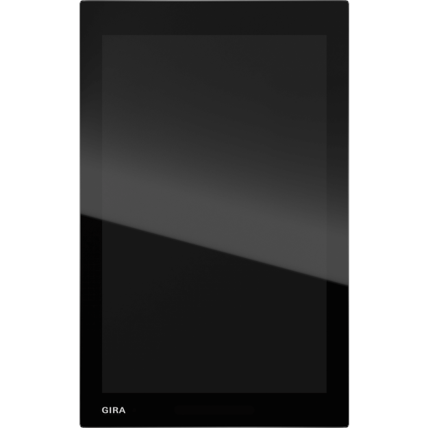 Gira 206605 Raumbediengerät mit WLAN (2. Generation)  G1 Glas Schwarz