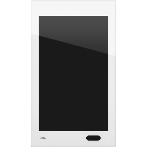 Gira 207312 Raumbediengerät G1 XS ohne WLAN  G1 Glas Weiß