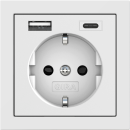 Gira 245970 SCHUKO SP USB-Spannungsversorgung2-fach Typ...