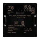B-WARE Jung BTA1791SW JUNG HOME Raumthermostat-Display Glas Schwarz