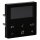 B-WARE Jung BTA1791SW JUNG HOME Raumthermostat-Display Glas Schwarz