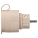 4 x Shelly Intelligente Steckdose mit Energiemessung IP44 WLAN Bluetooth  OUTDOOR PLUG S GEN3 Mokka