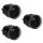 3x Shelly PLUG S GEN3 Black smarte Steckdose 220-230V 8MB Speicher WLAN Bluetooth – 2500W