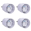 4x Shelly PLUG S GEN3 WHITE Weiß - smart Steckdose 220-230V 8MB Speicher WLAN Bluetooth – Wi-Fi