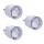 3x Shelly PLUG S GEN3 WHITE Weiß - smart Steckdose 220-230V 8MB Speicher WLAN Bluetooth – Wi-Fi