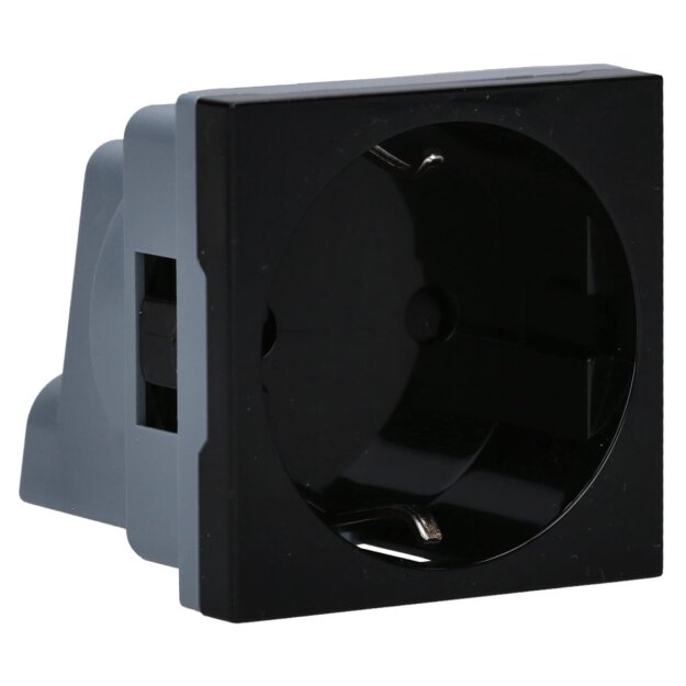 Shelly Socket for Wall Display Stand – Steckdose für Ständer Schwarz