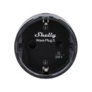 Shelly Wave Plug S Black LR – Z-Wave Steckdose mit Energiemessung und Long-Range-Unterstützung