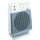 Fakir Hobby HL 600 Heizlüfter 1.000-2.000 W Drehregler IP 21 Raumthermostat Lüfterstufe 36x24x15 cm 5413007  Hellgrau/Perlweiß
