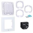 Shelly Set Zweifach-Schalter Wall Switch 2 White + Wall...