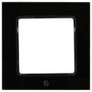 Shelly Set Zweifach-Schalter Wall Switch 2 Black + Wall Frame 1 Black + 2PM Gen3 – Smarte Schalterkombination