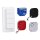 Shelly Set Smartes Garagentor – 3-Set aus BLU Button1 (3er Schlüsselanhänger), BLU RC Button 4 und Shelly 1 Gen4