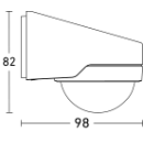 Steinel 069056 Bewegungsmelder Passiv Infrarot Aufputz...