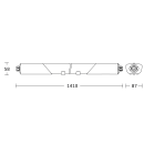 Steinel 082017 Sensor-LED-Innenleuchte 31 W 4200 lm IP65 Mit Bewegungsmelder