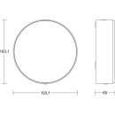 Steinel 085315 RS PRO A10 Sensor-LED-Innenleuchte 10.7 W...