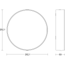 Steinel 085339 RS PRO A20 Sensor-LED-Innenleuchte 12.4 W...